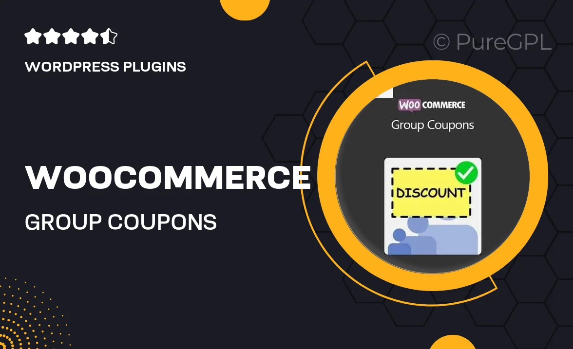 WooCommerce Group Coupons