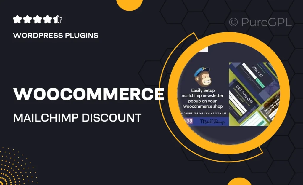 WooCommerce Mailchimp Discount 59 WooCommerce Mailchimp Discount
