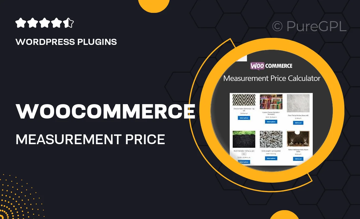 WooCommerce Measurement Price Calculator