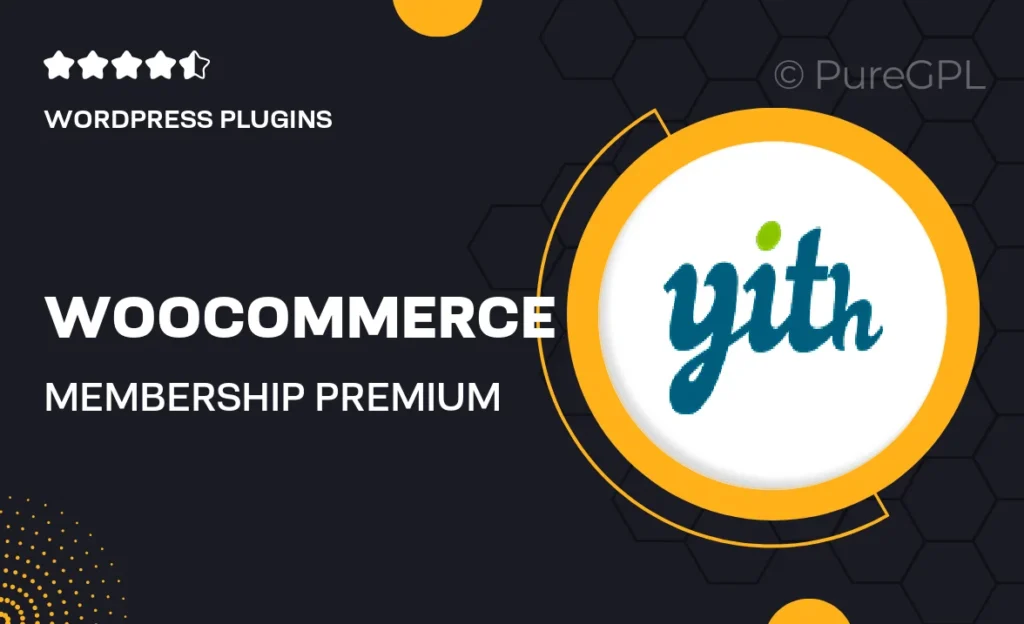 WooCommerce Membership Premium 15 WooCommerce Membership Premium