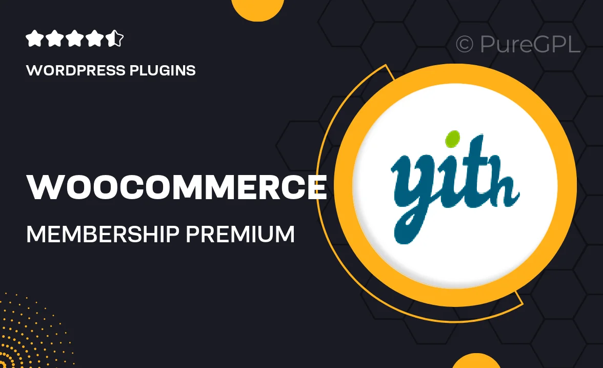 WooCommerce Membership Premium