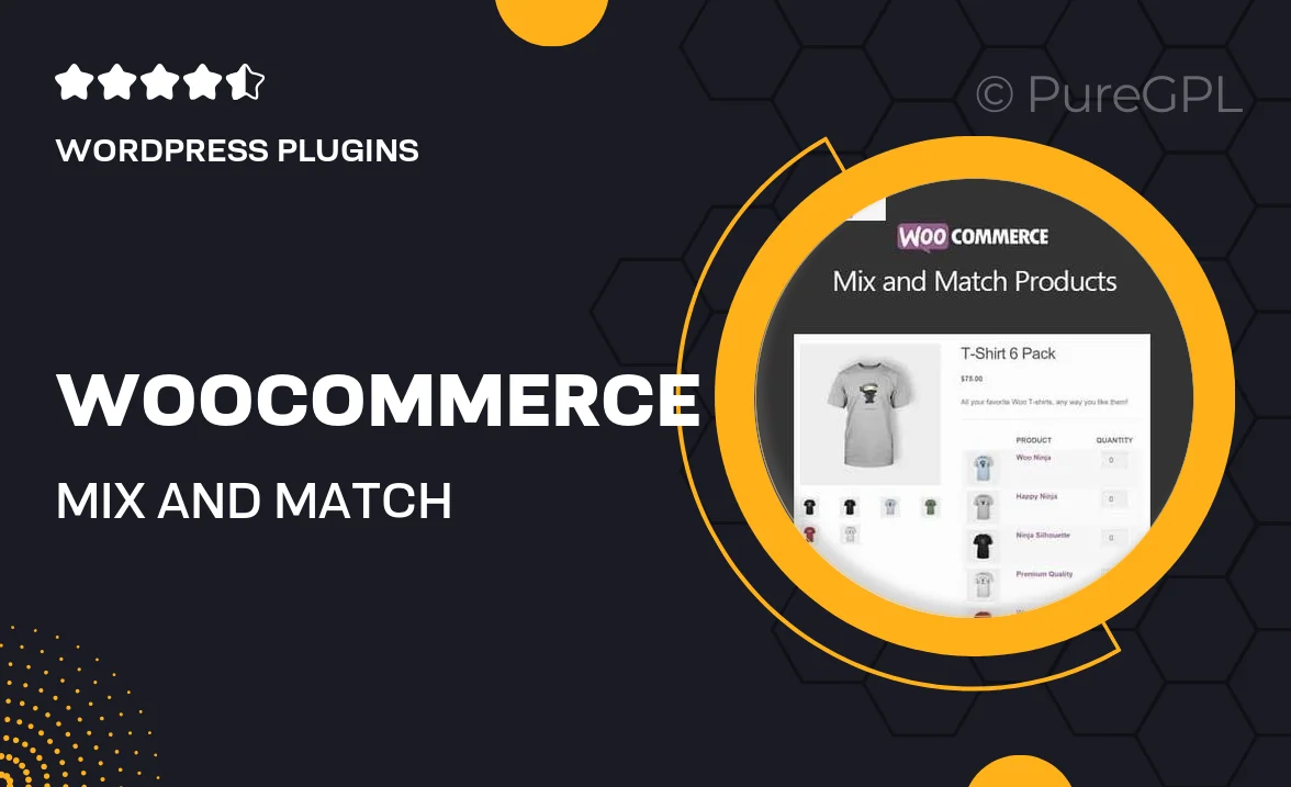 WooCommerce Mix and Match Products