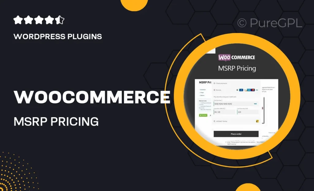 WooCommerce MSRP Pricing feature image