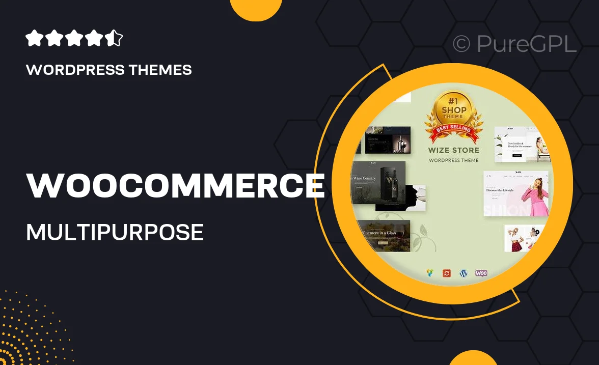 WooCommerce Multipurpose Responsive WordPress Theme – WizeStore