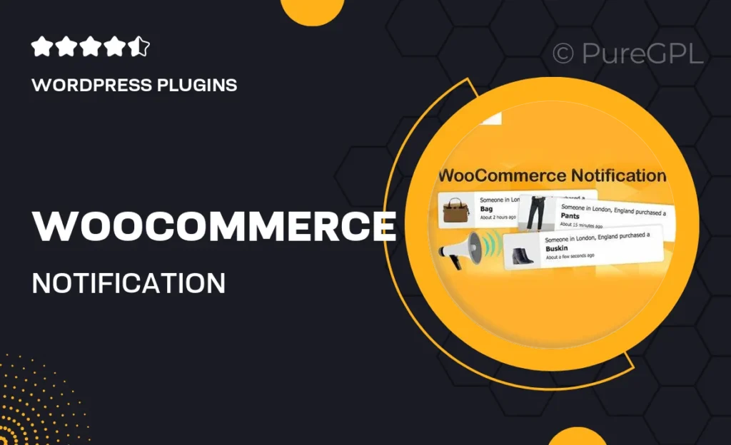 WooCommerce Notification 12 WooCommerce Notification