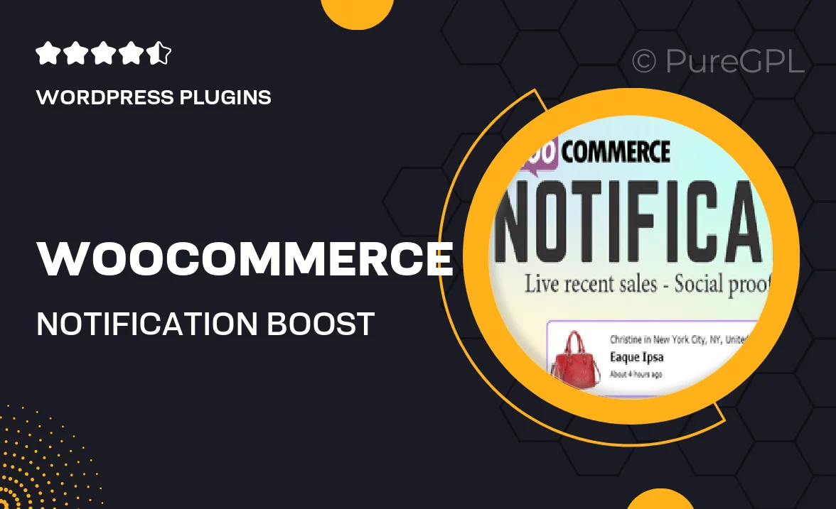 WooCommerce Notification | Boost Your Sales – Live Feed Sales – Recent Sales Popup – Upsells