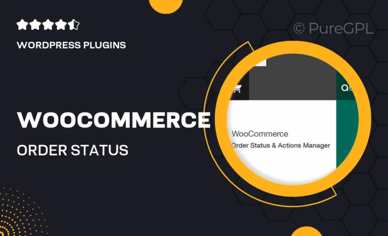 woocommerce order status actions manager