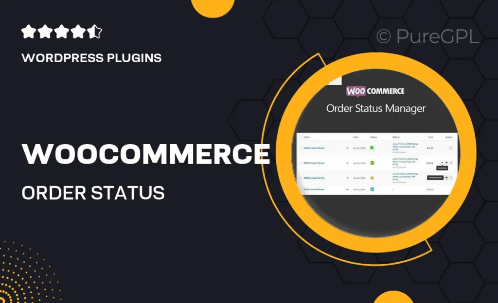 WooCommerce Order Status Manager 7 WooCommerce Order Status Manager
