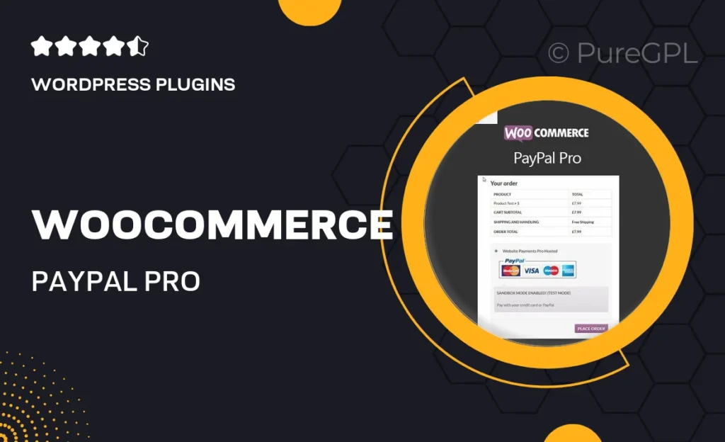 WooCommerce PayPal Pro 60 WooCommerce PayPal Pro