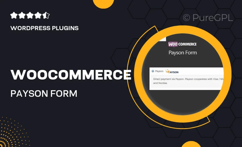 WooCommerce Payson Form 1 WooCommerce Payson Form