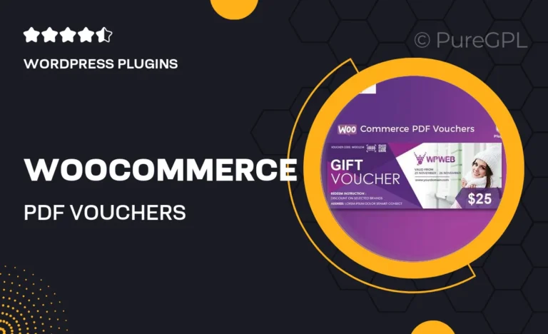 woocommerce pdf vouchers ultimate gift cards wordpress plugin
