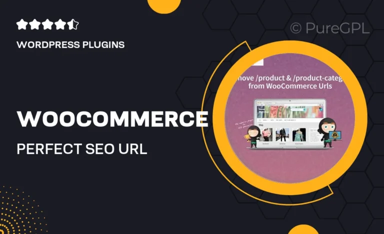woocommerce perfect seo url