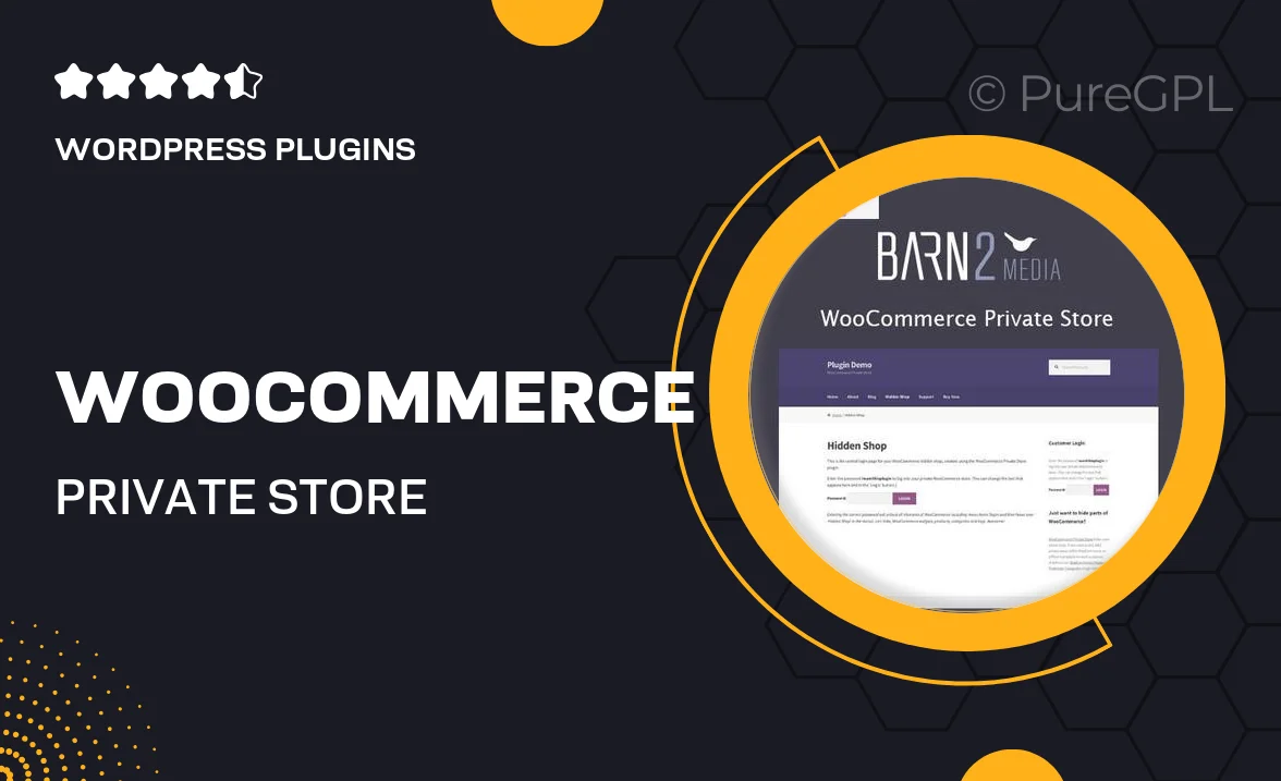 WooCommerce Private Store