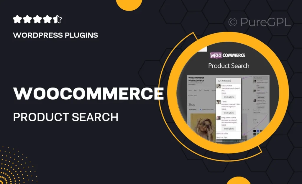 WooCommerce Product Search 45 WooCommerce Product Search