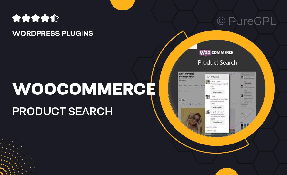 WooCommerce Product Search