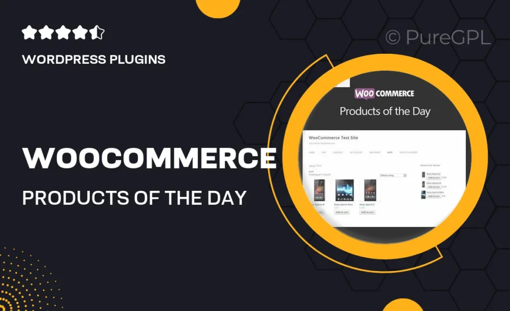 WooCommerce Products of the Day 40 WooCommerce Products of the Day