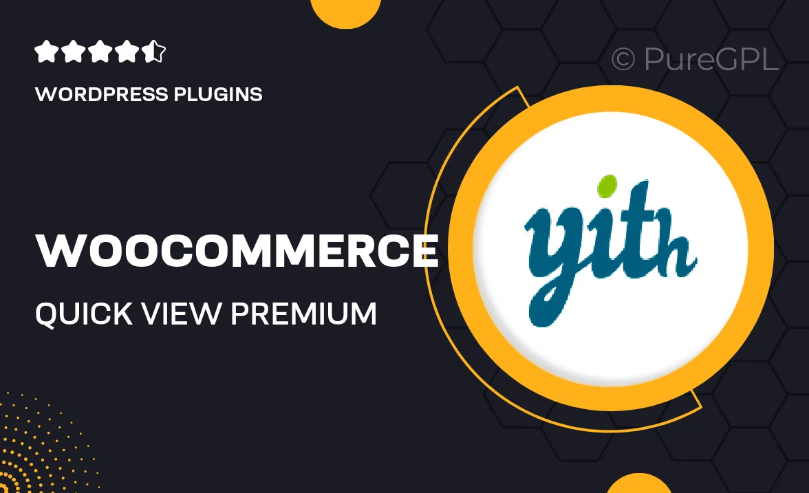 WooCommerce Quick View Premium