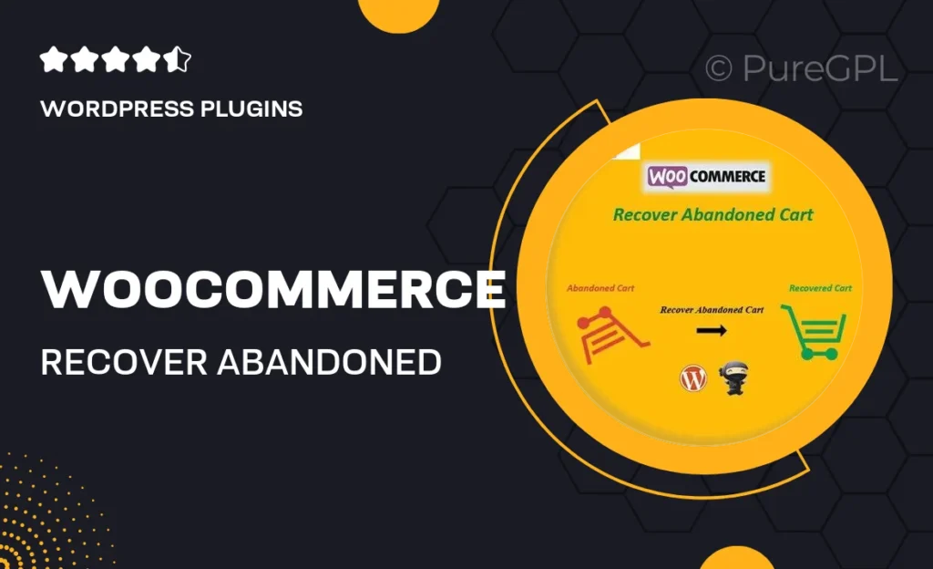 WooCommerce Recover Abandoned Cart feature image