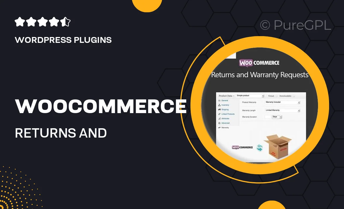 WooCommerce Returns and Warranty Requests