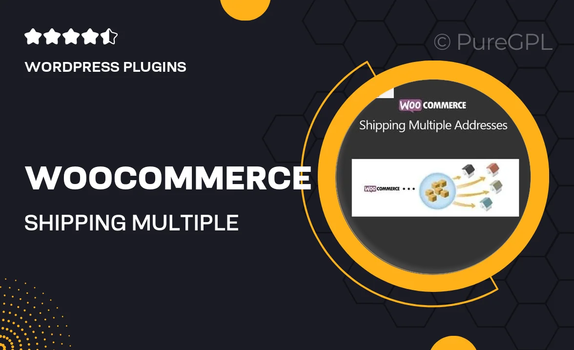 WooCommerce Shipping Multiple Addresses