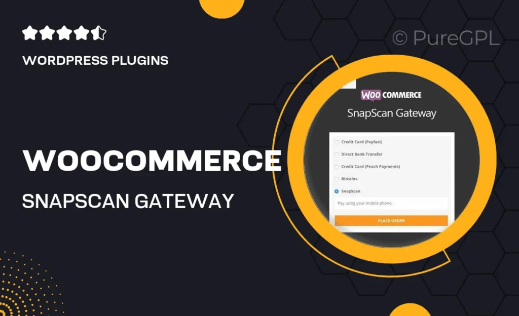 WooCommerce SnapScan Gateway 22 WooCommerce SnapScan Gateway