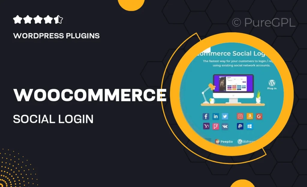 WooCommerce Social Login – WordPress Plugin
