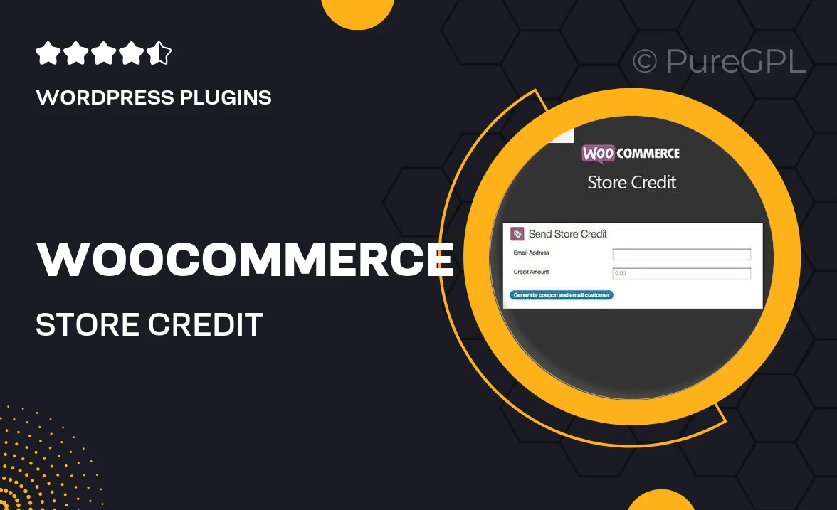 WooCommerce Store Credit