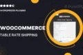 WooCommerce Table Rate Shipping