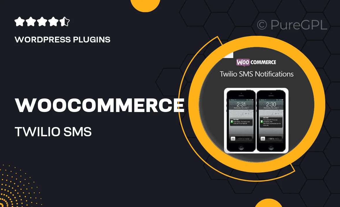 WooCommerce Twilio SMS Notifications