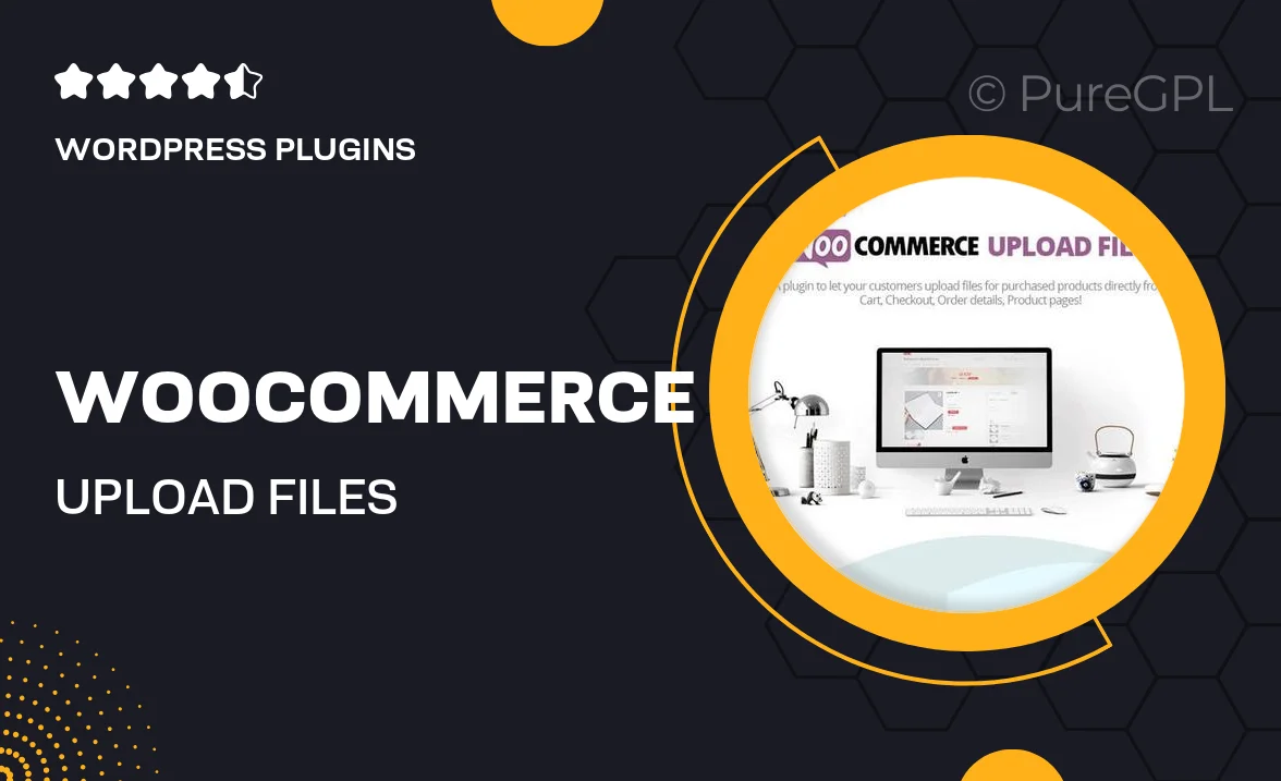 WooCommerce Upload Files