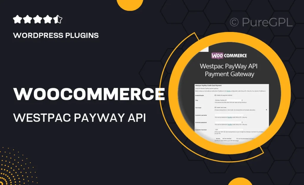 WooCommerce Westpac PayWay API Payment Gateway 7 WooCommerce Westpac PayWay API Payment Gateway