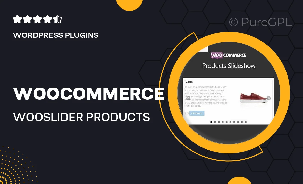 WooCommerce WooSlider Products Slideshow