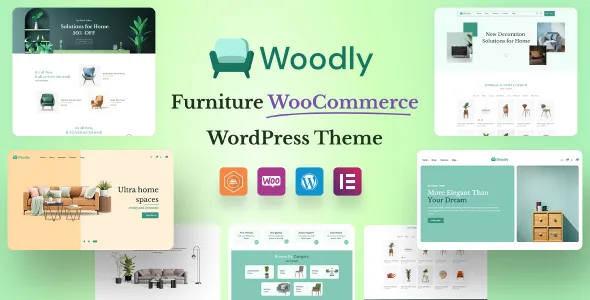 Woodly – ​​Animated Furniture WooCommerce Theme
