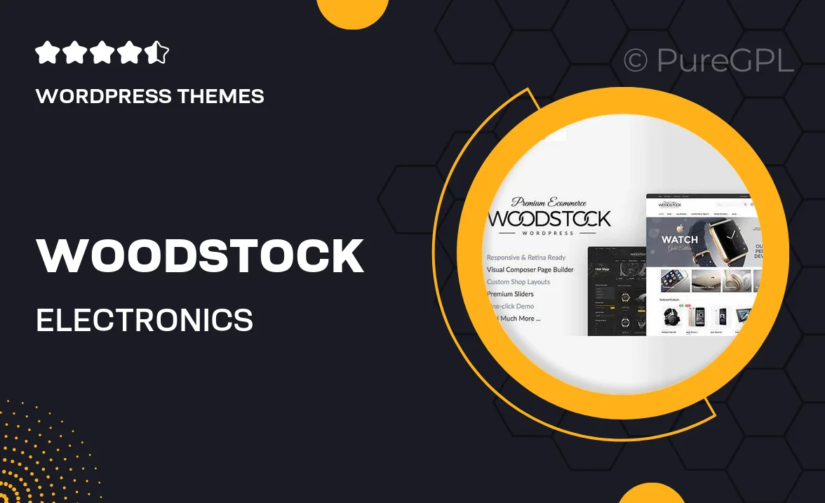 Woodstock – Electronics Responsive WooCommerce Theme