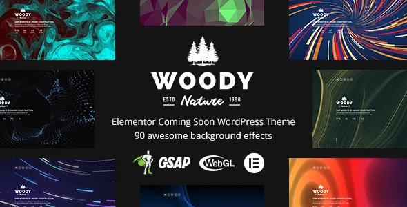woody elementor coming soon wordpress theme 1