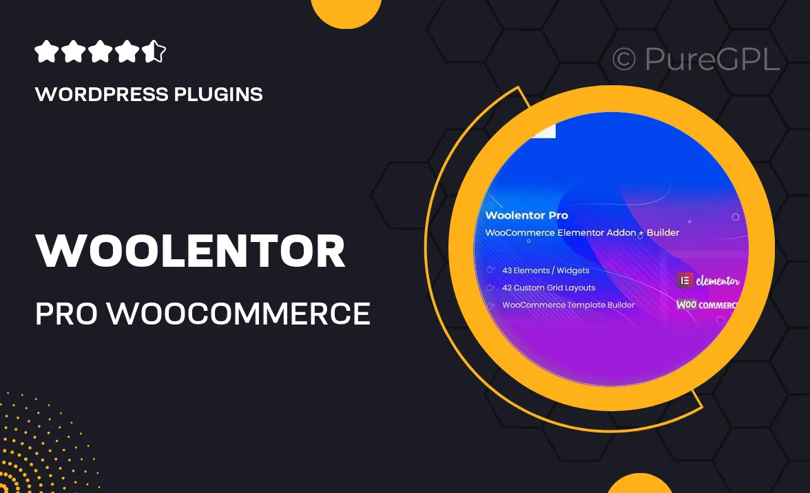 WooLentor Pro – WooCommerce Page Builder Elementor Addon