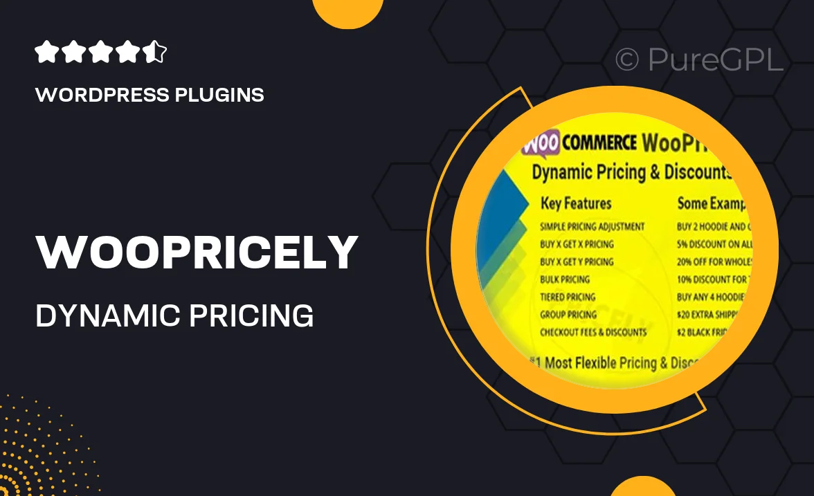 WooPricely – Dynamic Pricing & Discounts for WooCommerce
