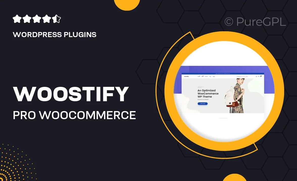 Woostify Pro – WooCommerce Theme