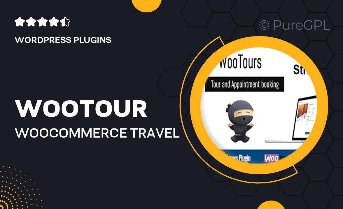 WooTour – WooCommerce Travel Tour Booking