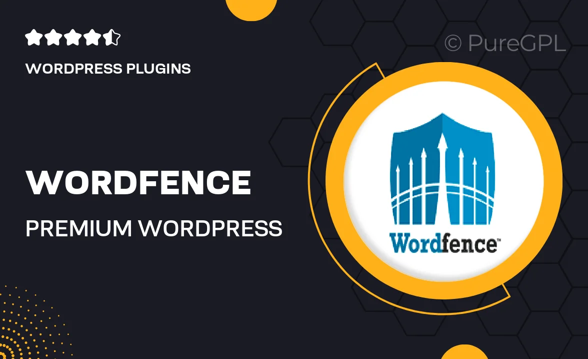 Wordfence Premium – WordPress Security Plugin + Activator