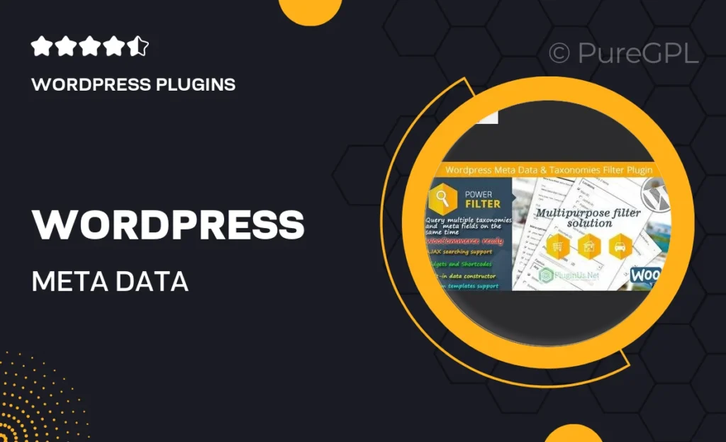 WordPress Meta Data & Taxonomies Filter 24 WordPress Meta Data & Taxonomies Filter