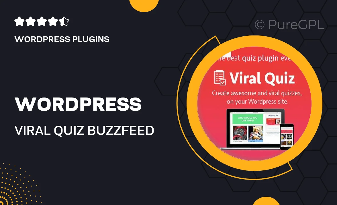 WordPress Viral Quiz – BuzzFeed Quiz Builder