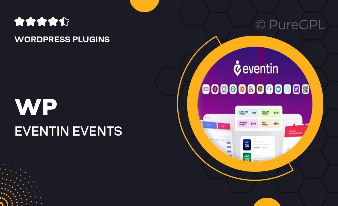 WP Eventin – Events Manager & Tickets Selling Plugin for WooCommerce + Addons
