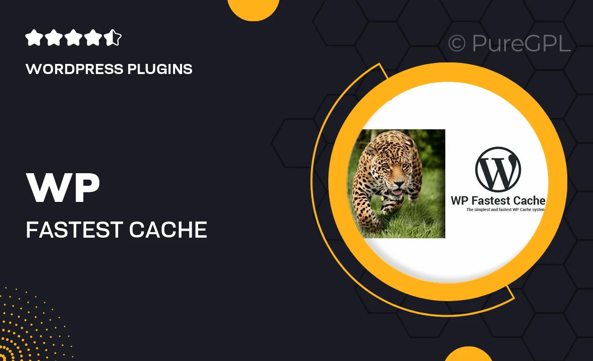 WP Fastest Cache WordPress Plugin – Premium