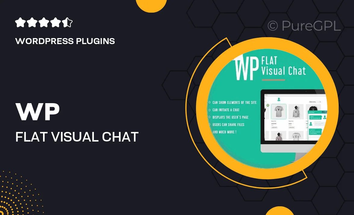 WP Flat Visual Chat | Live Chat & Remote View for WordPress