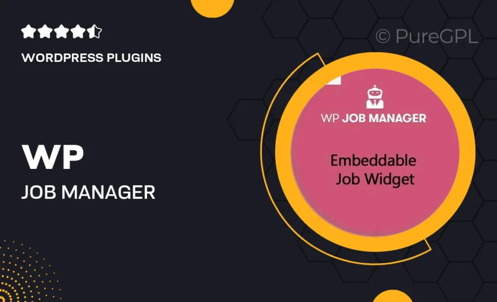 WP Job Manager Embeddable Job Widget 15 WP Job Manager Embeddable Job Widget