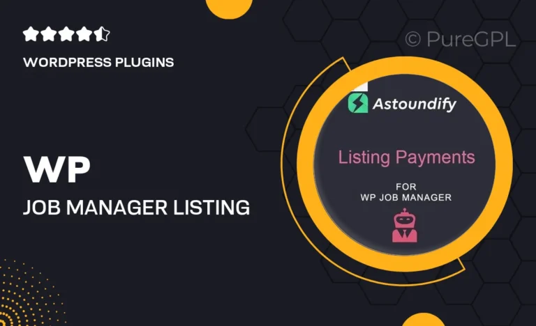 wp job manager listing payments