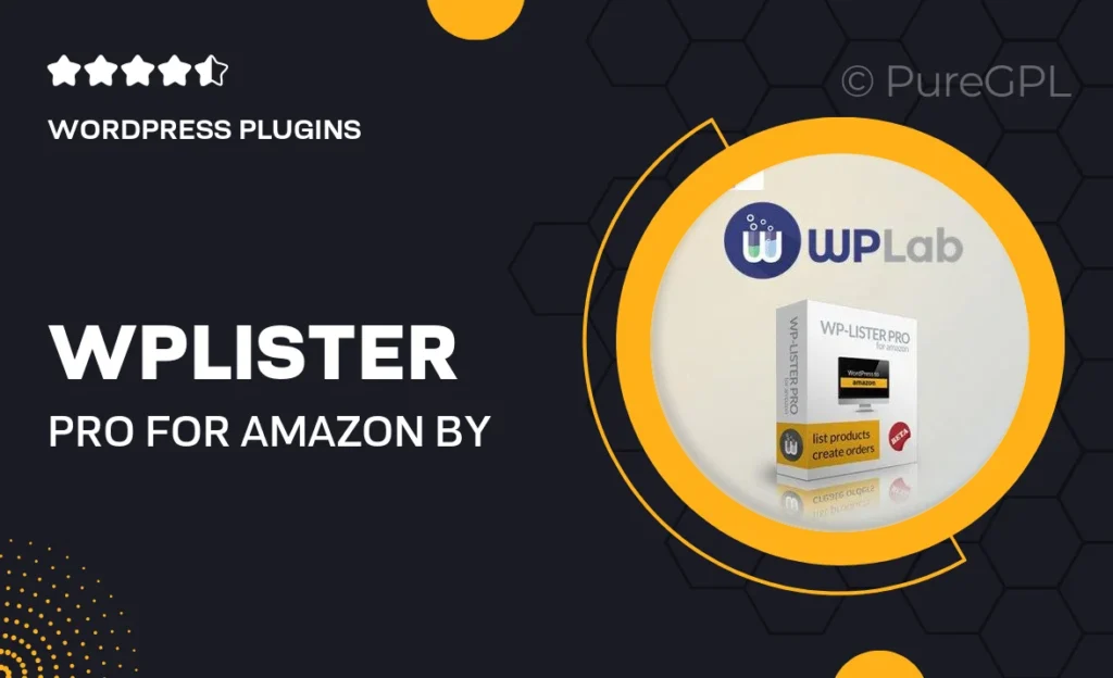 WP-Lister Pro for Amazon by WP Lab 10 WP-Lister Pro for Amazon by WP Lab