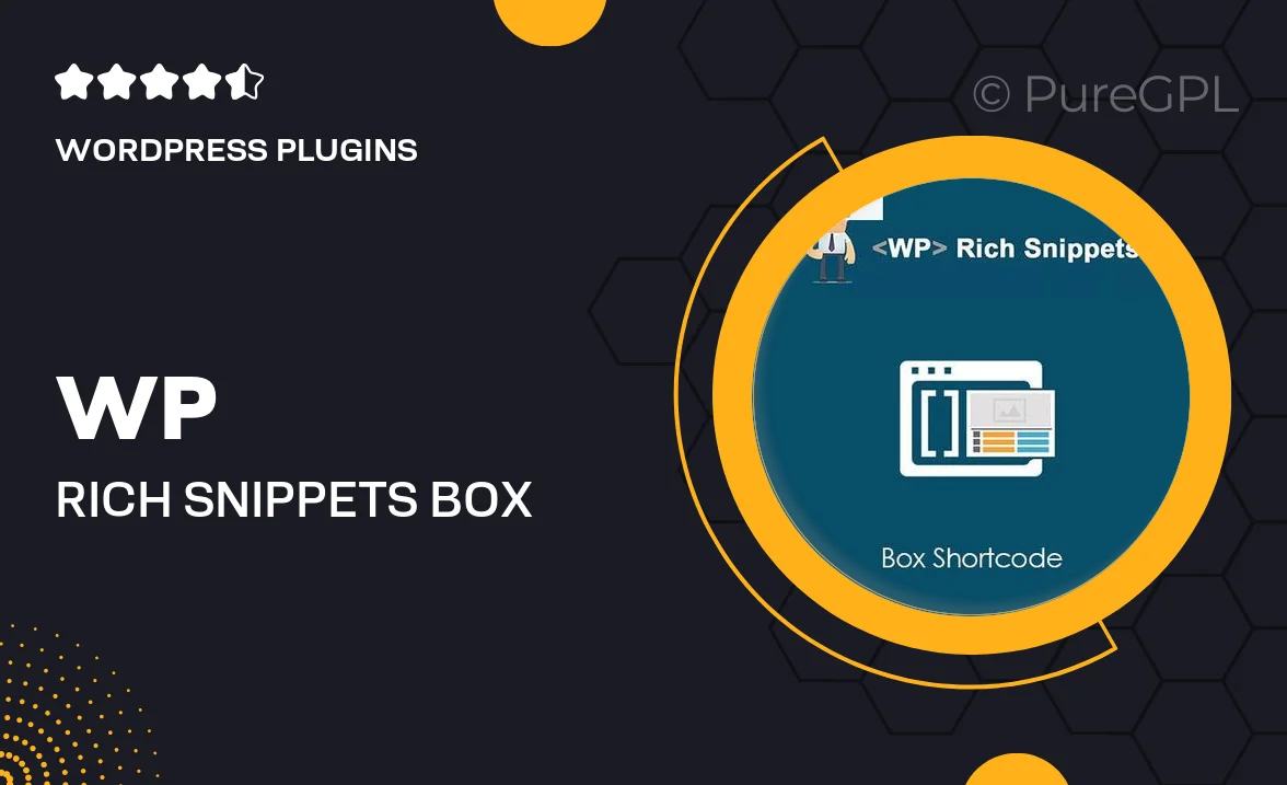 WP Rich Snippets Box Shortcode