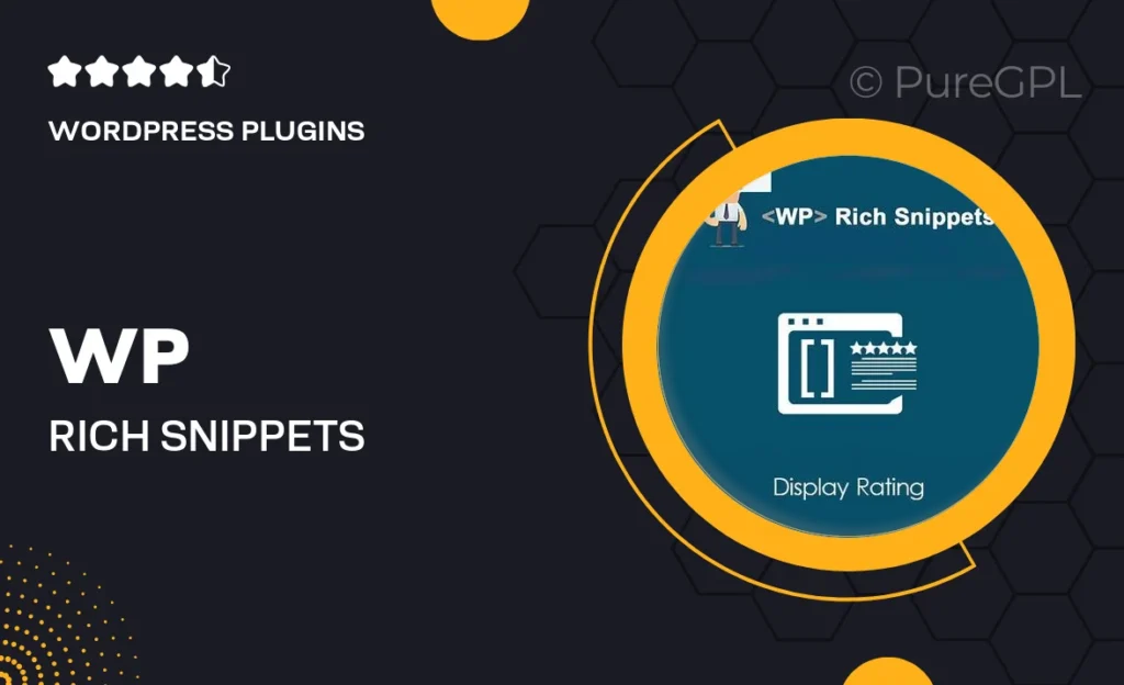 WP Rich Snippets Display Rating 7 WP Rich Snippets Display Rating
